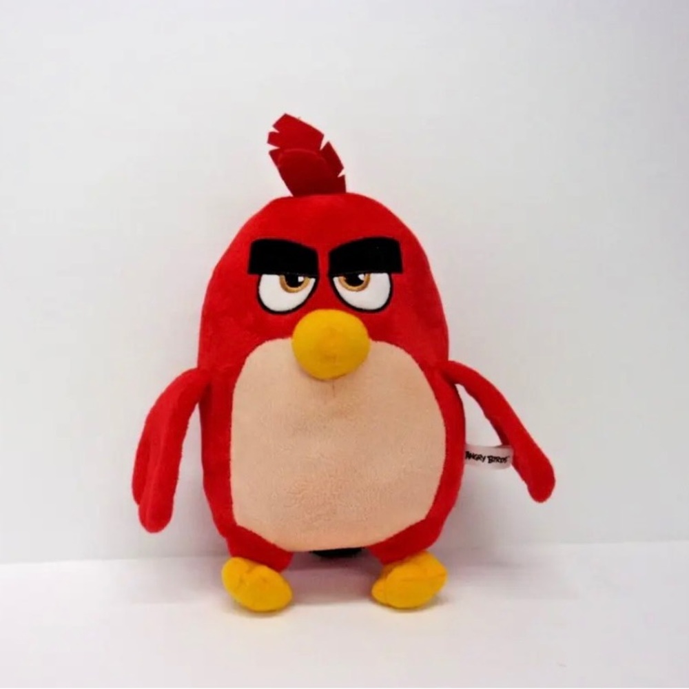 Angry Birds Movie Red Bird 8" Plush NEW With Tags 2017 Toy Factory